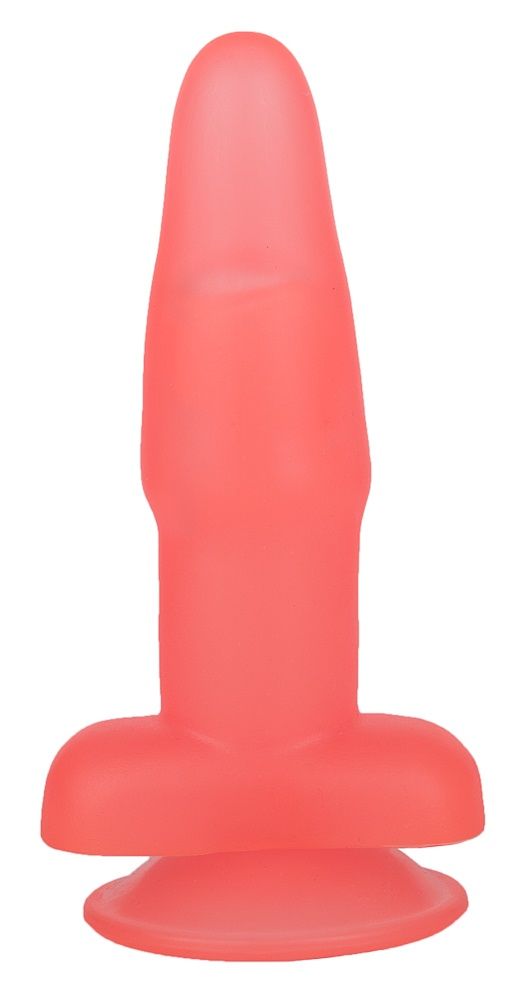 Классический плаг из розового геля – отличная секс-игрушка для ценителей анальных утех. Проникая в попку узеньким кончиком и плавно расширяя стеночки, она гарантирует яркие ощущения и море наслаждения. <br><br> Цельнолитой конус не имеет швов, благодаря чему введение стимулятора в анус будет безопасным. Присоска в основании поможет зафиксировать плаг на ровной твёрдой поверхности и освободит вам руки для других ласк.