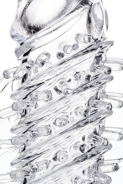 Теперь вы будете в себе уверены и почувствуете себя мужчиной, которым всегда хотели быть и удовлетворить своего партнера! Гарантированное и мгновенное увеличение пениса   без операций и таблеток! Больше удовольствия для вашего партнера и для вас. Превосходный, безопасный материал. Вибропуля в основании насадки обеспечивает дополнительную стимуляцию. Подходит для всех! Эластичная насадка отлично растягивается.