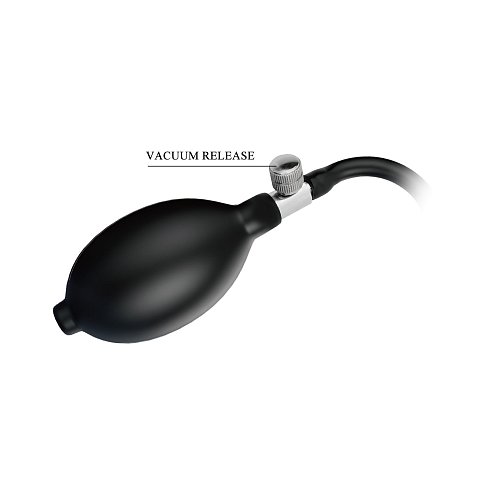 Анальная пробка с функцией расширения Ebon Leviathan.