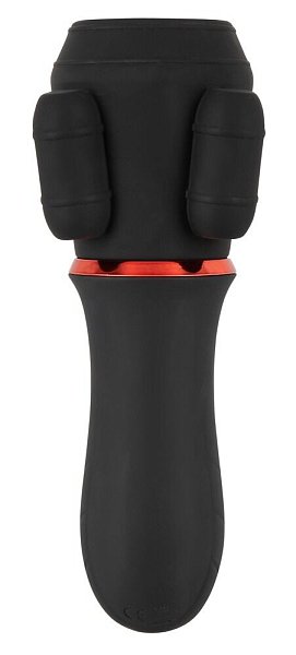 Очень удобный компактный мастурбатор Glans с 2 моторчиками от Rebel, который ласкает головку и уздечку полового члена с помощью покалывающих вибраций и бесчисленных мягких утолщений и желобков. 2 мотора обеспечивают 10 режимов вибрации и, таким образом, большое разнообразие. Ими можно удобно управлять прямо на игрушке одним нажатием кнопки. Перезаряжаемый - USB-кабель для зарядки входит в комплект. Рабочая длина - 6,1 см.