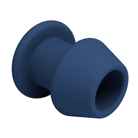 Полая анальная пробка с открытым каналом для расширенных сценариев игры и совместимого использования с другими игрушками. Эргономичная форма обеспечивает комфортную и надежную посадку даже при длительном ношении. Изготовлена из безопасного для тела силикона, подходит как для любопытных новичков, так и для опытных пользователей, добавляя новые ощущения наполнения и фантазии в интимные моменты.  Диаметр полости - 3,5 см.