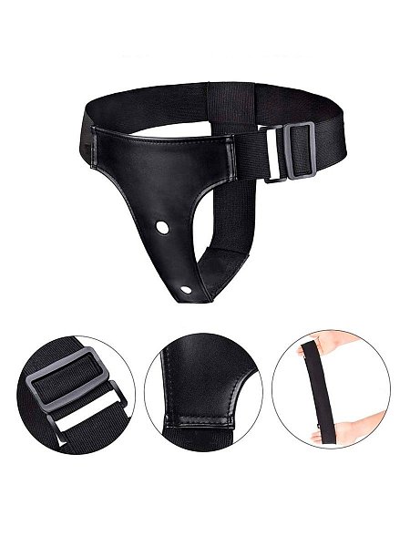 Оригинальная секс-игрушка внесёт разнообразие в интимную жизнь и подарит настоящую эротическую феерию обоим партнёрам. Режимы вибрации (10 на выбор) усилят возбуждение и доведут до пика наслаждения.<br><br>  В комплект входят:<br> - три съёмных реалистичных вибратора <br> - удобные трусики с эластичными ремнями <br> - три съёмных коннектора <br> - пульт дистанционного управления <br> - USB-провод.<br><br>  Для использования в качестве страпона вибраторы накручиваются на вставленные в отверстия трусиков коннекторы. При этом удовольствие получают оба партнёра. Также вибромассажёры могут использоваться в качестве самостоятельных секс-игрушек для всех видов интимной близости. Вибратор большего размера гнётся в разные стороны.<br><br>  Размер трусиков может регулироваться. Ремни хорошо тянутся, позволяя использовать изделие людям с разными параметрами тела. Длина большой насадки - 20 см, диаметр - 5 см.<br> Длина малых насадок - 12,5 см, диаметр - 3,5 см.