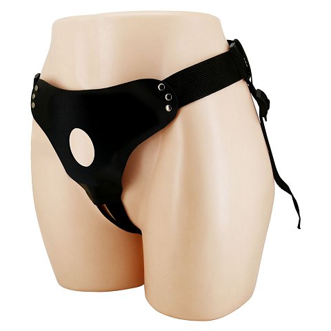 Трусики харнесс Harness Briefs Love Spell. Регулируемые ремешки обеспечивают идеальную посадку по бёдрам. Регулируются по объему талии от 80 до 118 см. Фиксация насадок (с присоской, не входят в комплект) с помощью отверстия.