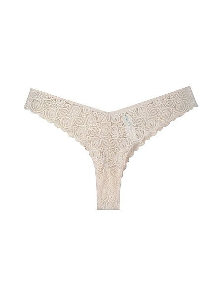Трусики-бразилиана с V-образной линией талии. Выполнены из кружева. Коллекция Novecento.