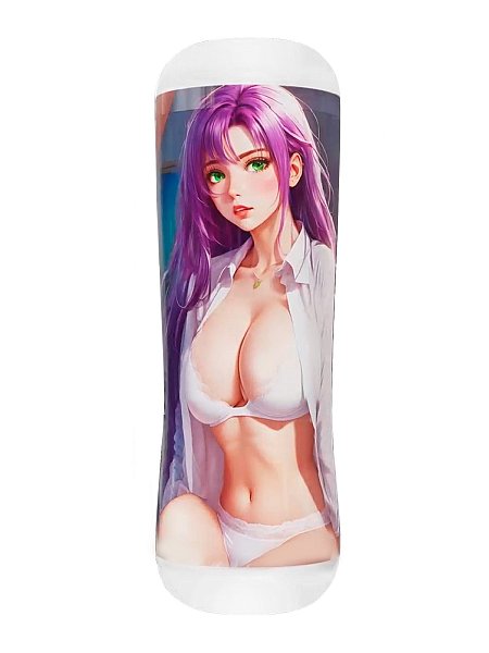 Двойной мастурбатор для мужского удовольствия. С одной стороны - это вагина с нежными половыми губками, с другой – манящий сексуальный ротик. Телесный цвет и мягкий эластичный материал придают интимному аксессуару реалистичности. Рельефная внутренняя поверхность усиливает возбуждение. Мастурбатор сквозной, поэтому может использоваться сразу двумя партнёрами. Секс-игрушка помещена в пластиковую колбу, которая защищает от загрязнений и повреждений. При использовании интимный аксессуар может извлекаться из колбы или оставаться в ней. Соблазнительная девушка-аниме на колбе притягивает взгляд, возбуждает, обещает незабываемое эротическое наслаждение. Такая упаковка обязательно привлечёт внимание, а сам мастурбатор подарит множество чувственных эротических мгновений.