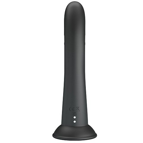 Оригинальный вибратор на присоске с закрученным клиторальным отростком. Изготовлен из ультрасовременного силикона, за счёт необычной формы может доставить ранее неизведанные оттенки наслаждения. 10 режимов вибрации. Рабочая длина - 13,5 см.