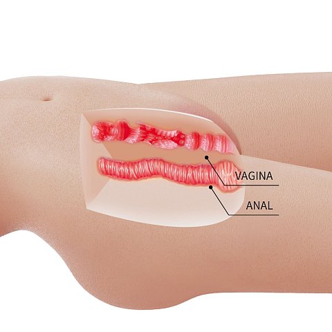 Секс-кукла Mia выполнена в образе взрослой женщины с идеальными изгибами для максимально реалистичного опыта. У неё большая округлая грудь, упругая попка и стройная талия, а внутренняя структура включает два канала — вагинальный и анальный для насыщенной стимуляции. Подвижные ноги позволяют принимать удобные позы и экспериментировать с любимыми позициями. Размеры - 50 х 23,5 х 18,5 см.
