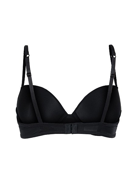 Бюстгальтер-балконет с формованной чашкой. Несъемные бретели, застежка в два крючка на четыре позиции. Выполнен из микрофибры. Коллекция Micronovecento. Подкладка 100% полиэстер.