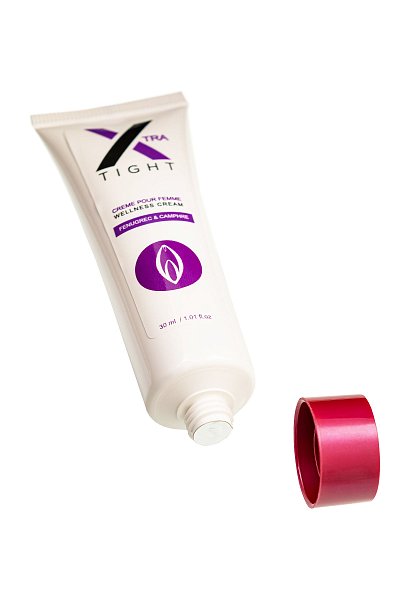 Укрепляющий крем Xtra Tight разработан для женщин, стремящихся к ощущению упругости и комфорта в интимной области. Благодаря натуральным ингредиентам, таким как пажитник, имбирь, чабер и камфорное масло, этот крем оказывает тонизирующее и регенерирующее воздействие на ткани влагалища, способствуя повышению упругости и свежести .Наносить Xtra Tight легко и приятно. Крем быстро впитывается, оставляя нежное ощущение тепла и комфорта. Его укрепляющая формула помогает коже бороться с возрастными изменениями, придавая интимной зоне свежесть и тонус, что способствует усилению интимных ощущений.Xtra Tight идеально подходит для поддержания женского благополучия и увеличения чувствительности. Этот продукт можно использовать как в повседневной жизни, так и для усиления интимных моментов с партнером. Однако перед началом регулярного применения рекомендуется провести тест на небольшом участке кожи. Позаботьтесь о себе с уважением к своему телу, выбирая средства, которые поддерживают его естественные функции и здоровье.