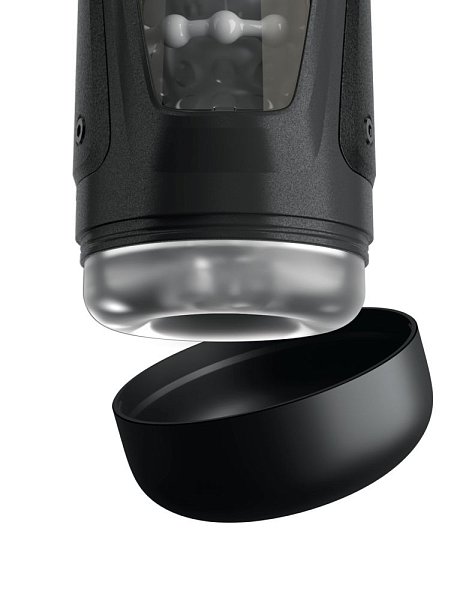 Вибромастурбатор Moto-Bator Pro с подогревом. Имеет 5 режимов толчков и 5 режимов вибрации, 2 режима подогрева. Изделие поставляется с включенной функцией блокировки хода. Она автоматически разблокируется при загрузке устройства. Нажмите 2 верхние кнопки в течение 5 секунд, чтобы заблокировать / разблокировать. Рабочая длина - 14 см.