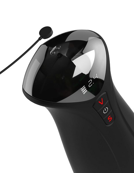 PDX Elite Fuck-O-Matic Pro XL – увеличенный мастурбатор с технологией прерывистого всасывания и вибрацией для персонализированных сольных сессий. Мягкие стимуляторы обеспечивают дополнительную стимуляцию, а съемная вставка из ультрамягкого материала создает реалистичные ощущения. Корпус в телесном, черном и красном цветах оснащен LED-дисплеем для удобного выбора режимов.  Прерывистое всасывание: 5 режимов для автоматического движения. Вибрация: 5 режимов для индивидуальной настройки. LED-дисплей отображает режимы всасывания (1-5) и вибрации (1-5).  Рабочая длина - 16,5 см.