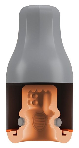 Вибратор для головки полового члена с технологией ритмичного массажа.  3 скорости, 7 режимов вибрации. Функции управляются отдельно. Внутренняя ребристая структура. Съемная мягкая внутренняя вставка. Компактный и удобный. Простое кнопочное управление. Перезаряжаемый - в комплекте USB-кабель для зарядки. Светодиодный индикатор уровня заряда. Рабочая длина - 7,5 см.