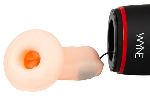 Двойной мастурбатор с защитным колпачком. 10 режимов вибрации и 7 режимов всасывания для ощущений, как от минета. Функция сжатия в 7 режимах. С наушниками для стонов. Простое и удобное управление. Съемный мягкий рукав со стимулирующим рельефом. Перезаряжаемый - в комплекте USB-кабель для зарядки