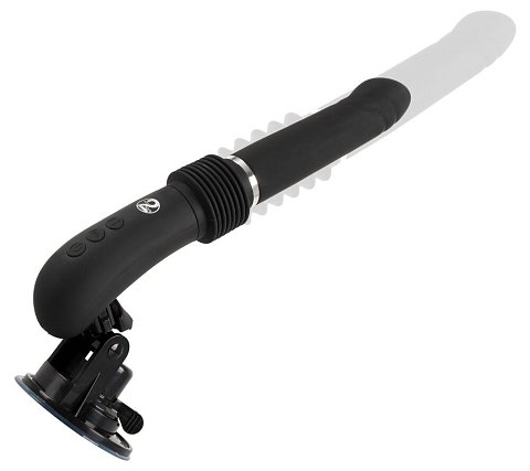 Вибратор RC Fucking Machine 2.0 со съемным, регулируемым по углу наклона основанием на присоске, которое прочно и надежно прилипает к любой гладкой поверхности для удовольствия без рук. 7 режимов вибрации и 3 режима фрикций могут управляться отдельно и в комбинации с беспроводным пультом дистанционного управления (с замком-ключом) - даже вашим партнером. С мягкой на ощупь поверхностью, бархатистый силиконовый ствол с выраженной головкой обеспечивает беззаботное, плавное удовольствие от толчков. Вибратор и пульт дистанционного управления перезаряжаемые - USB-кабель для зарядки входит в комплект. Длина фрикции - 6,5 см.