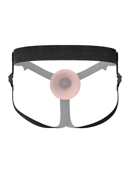 Hollow Silicone Strap-on 5’’ — это революционное решение для страпон-сессий, которое идеально сочетает комфорт и функциональность. Изготовленный из Elite Silicone, этот страпон с полой конструкцией имеет двойную плотность: мягкая наружная оболочка и жёсткий внутренний стержень. Он идеально подходит для людей с эректильной дисфункцией и проблемами с производительностью, придавая дополнительную длину и объём, что повышает уверенность. Прочный нейлоновый ремень регулируется для оптимальной посадки. Страпон подходит для всех размеров талии от 61 см до 135 см. Рабочая длина - 12,7 см.<br> Длина полости - 9 см, диаметр - 3,2 см.