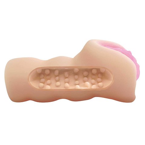 Вагина-реалистик Tuna Taco. Очень приятная на ощупь и в точности повторяет рельеф интимных прелестей ХХХ-актрисы.