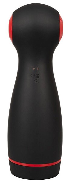 Двойной мастурбатор с защитным колпачком. 10 режимов вибрации и 7 режимов всасывания для ощущений, как от минета. Функция сжатия в 7 режимах. С наушниками для стонов. Простое и удобное управление. Съемный мягкий рукав со стимулирующим рельефом. Перезаряжаемый - в комплекте USB-кабель для зарядки