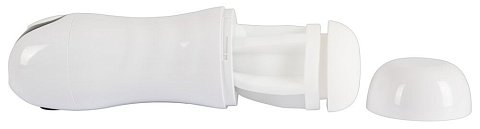 Удобный мастурбатор с защитным колпачком. С вибрацией в 10 режимах. Функция автоматического всасывания на 3 скоростях. Функциями можно управлять отдельно. Элегантный, неброский вид. Шелковистая вставка с мягкими массажными точками. Массажный рукав можно снять для очистки. Перезаряжаемый - в комплекте USB-кабель для зарядки. Рабочая длина - 14 см.