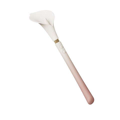 Zalo Calla: двойное удовольствие в обычном бутоне! Нежный цветок с мощной начинкой! Мини-вибратор, который выглядит как элегантный аксессуар, но дарит одновременную стимуляцию клитора (лепесток) и вагины (стебель). Идеален для тех, кто ценит красоту и приватность.<br><br>  2 независимых мотора + 8 режимов на каждом — клитор + G-зона = двойной оргазм<br>  Супер-легкий (52 гр) — легче пачки салфеток, поместится в косметичку<br>  <50 дБ — тише шепота, можно использовать даже рядом с партнером<br>  IPX7 водонепроницаемость — погружайте в ванну на 30 мин<br>  1 час зарядки = 1 час игры (USB-магнитный кабель в комплекте)<br>  Покрытие Softek — как египетский шелк на коже Рабочая длина - 10 см, диаметр - 1,8 см.