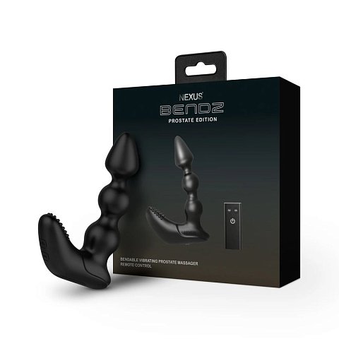 Настройте свое удовольствие вместе с гибким стимулятором Nexus Bendz. Вибрирующий массажер простаты и промежности подарит вам незабываемые ощущения. Стимулятор оснащен двумя моторами, которые работают по отдельности. 6 режимов вибрации в стволе изделия, которые перемещаются по силиконовым шарикам от основания до самого кончика, и 6 режимов вибрации в стимуляторе промежности. Всего 48 различных комбинаций. <br><br>  Nexus Bendz Prostate Edition оснащен пультом дистанционного управления, который ловит сигнал до 8 метров. Переключайте режимы в комфортном для вас положении или отдайте управление своему партнеру. Эта секс-игрушка невероятно гибкая и покрыта мягким силиконом, что позволяет ей подстроится под индивидуальные особенности каждого тела. И пульт, и устройство перезаряжаемые и водонепроницаемые. Рабочая длина - 11 см.
