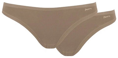 Трусики-бразилиана со средней линией талии из высококачественного хлопка. Высота бочка 4 см. Пояс обработан мягкой плоской резинкой 1 см, линия открытия ноги мягкой окантовкой. Ластовица выполнена из уникального хлопкового материала. Набор из 2 шт. одного цвета.