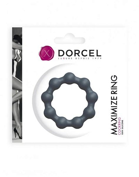 Выбирайте длительную эрекцию с эрекционным кольцом Dorcel Maximize Ring!Эрекционное кольцо увеличивает удовольствие и выносливость — до максимального уровня! 100% силикон. Не содержит фталатов, что гарантирует безопасность использования.     