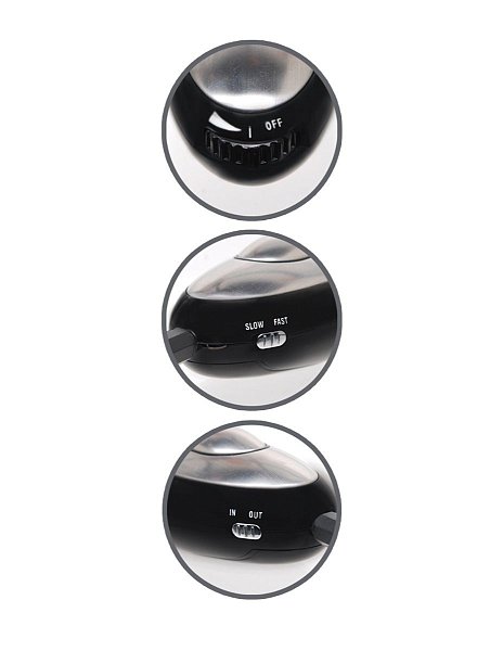 Электрические зажимы для сосков – великолепный стимулятор, который откроет перед Вами новые горизонты удовольствий. Вы можете выбрать один из нескольких режимов работы – от легкого покалывания до интенсивной электростимуляции. Также можно контролировать и силу электрического тока. Управляются зажимы с помощью компактного пульта, который легко помещается на ладони. Батарейки в комплекте.