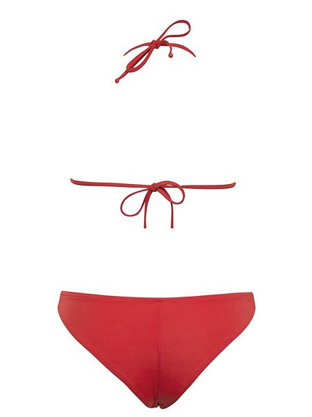 Раздельный купальник: бюстгальтер-триангул с мягкой чашкой, которая регулируется сборкой по нижнему краю, съемные формованные вкладыши без пуш-ап и трусики-бразильяна с декоративным поясом, высота бочка 6 см. Застежка - завязка на спинке. МОДЕЛЬ НА СТРОЙНЫХ НЕВЫСОКИХ ДЕВУШЕК С МАЛЕНЬКИМ БЮСТОМ!  В комплекте: лиф, плавки.