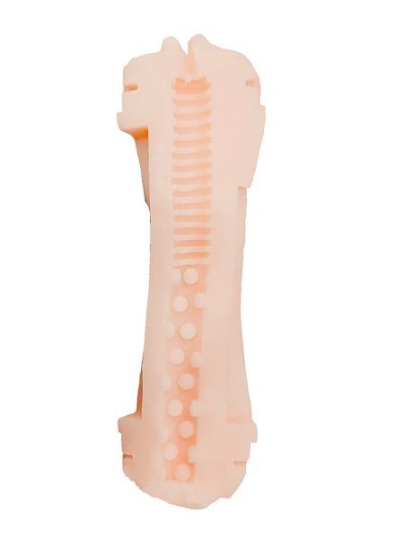 Двойной мастурбатор для мужского удовольствия. С одной стороны - это вагина с нежными половыми губками, с другой – манящий сексуальный ротик. Телесный цвет и мягкий эластичный материал придают интимному аксессуару реалистичности. Рельефная внутренняя поверхность усиливает возбуждение. Мастурбатор сквозной, поэтому может использоваться сразу двумя партнёрами. Секс-игрушка помещена в пластиковую колбу, которая защищает от загрязнений и повреждений. При использовании интимный аксессуар может извлекаться из колбы или оставаться в ней. Соблазнительная девушка-аниме на колбе притягивает взгляд, возбуждает, обещает незабываемое эротическое наслаждение. Такая упаковка обязательно привлечёт внимание, а сам мастурбатор подарит множество чувственных эротических мгновений.