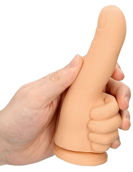 Поднятый большой палец на присоске говорит сам за себя! Идеально подходит в качестве забавного подарка или для вашего собственного игривого удовольствия. Его уникальная форма вызывает смех и невероятное наслаждение. Рекомендуется использовать со смазкой на водной основе для получения наилучших ощущений.